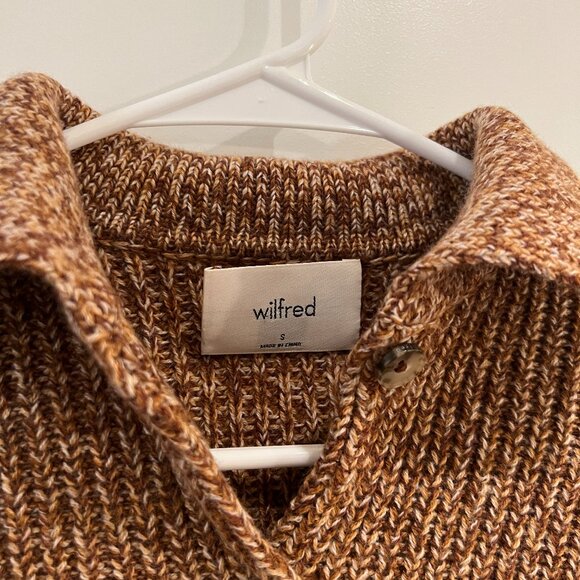 Aritzia Wilfred Nextdoor Sweater - Marbled Brown/Beige/Tan/White (S) - Picture 6 of 6